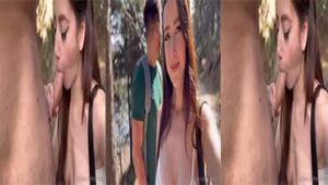 คลิปหลุด hellomoonli xxxหลุดคู่เด็ดฝรั่งเงี่ยนเล่นเสียวกลางป่าโม๊กควย