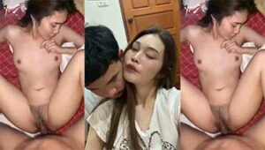 คลิปหลุด หลุดสาวพีอาร์ สาวพีอาร์ทางบ้านเล่นเสียวกับผัวโม๊กควยเย็ดหี