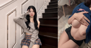 คลิปหลุด ทางบ้านวัยรุ่นสาวนมใหญ่นัดเย็ดหนุ่มควยใหญ่มาเปิด